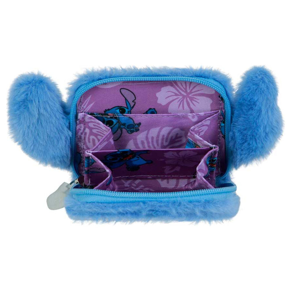 Monedero Peluche Corazon Stitch Disney