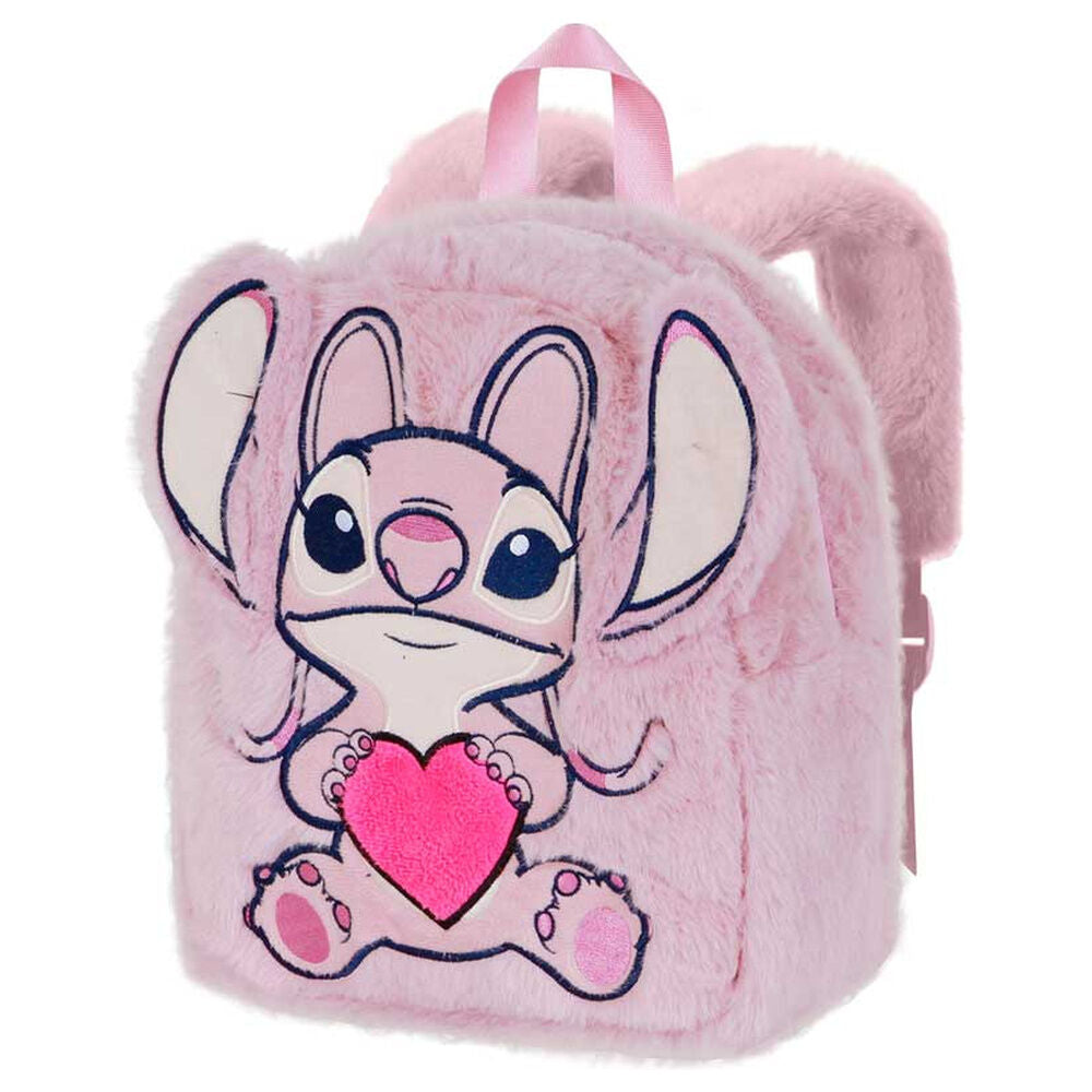 Mochila peluche Corazon Angel Stitch Disney Frikytopia