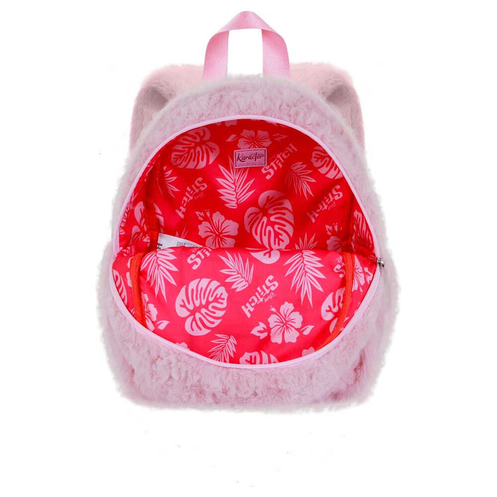 Mochila Peluche Corazon Angel Stitch Disney