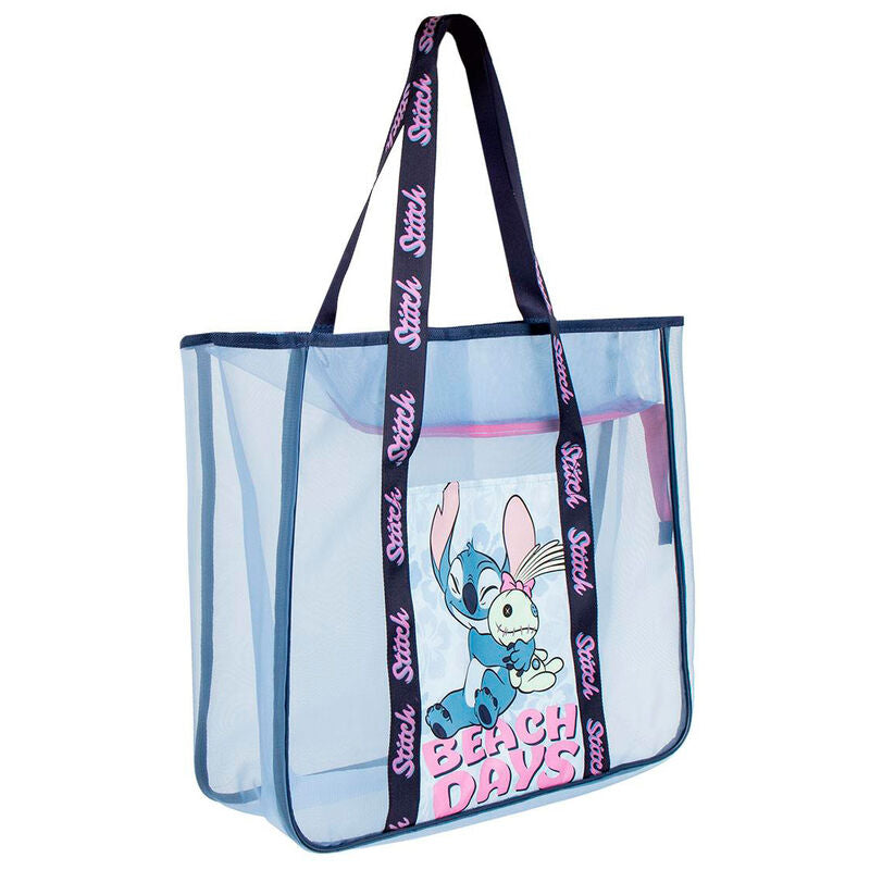 Bolsa playa premium Stitch Disney Frikytopia