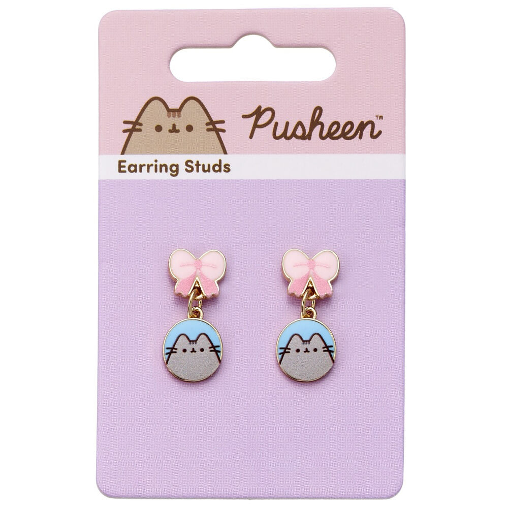 Pendientes Lazos Pusheen Frikytopia