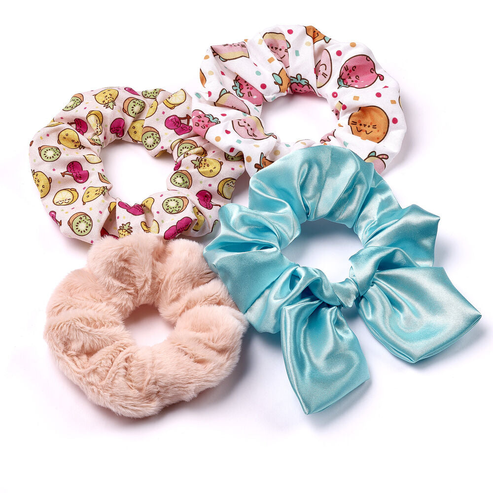Set 4 coleteros pelo Pusheen Frikytopia
