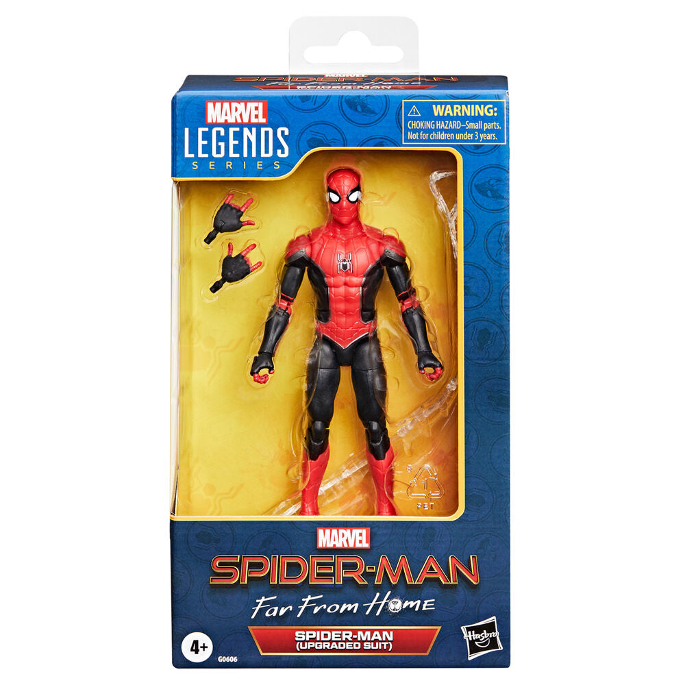 Figura Spider-Man Upgraded Suit Spider-Man: Lejos de Casa Marvel Legends Series 15 cm Frikytopia