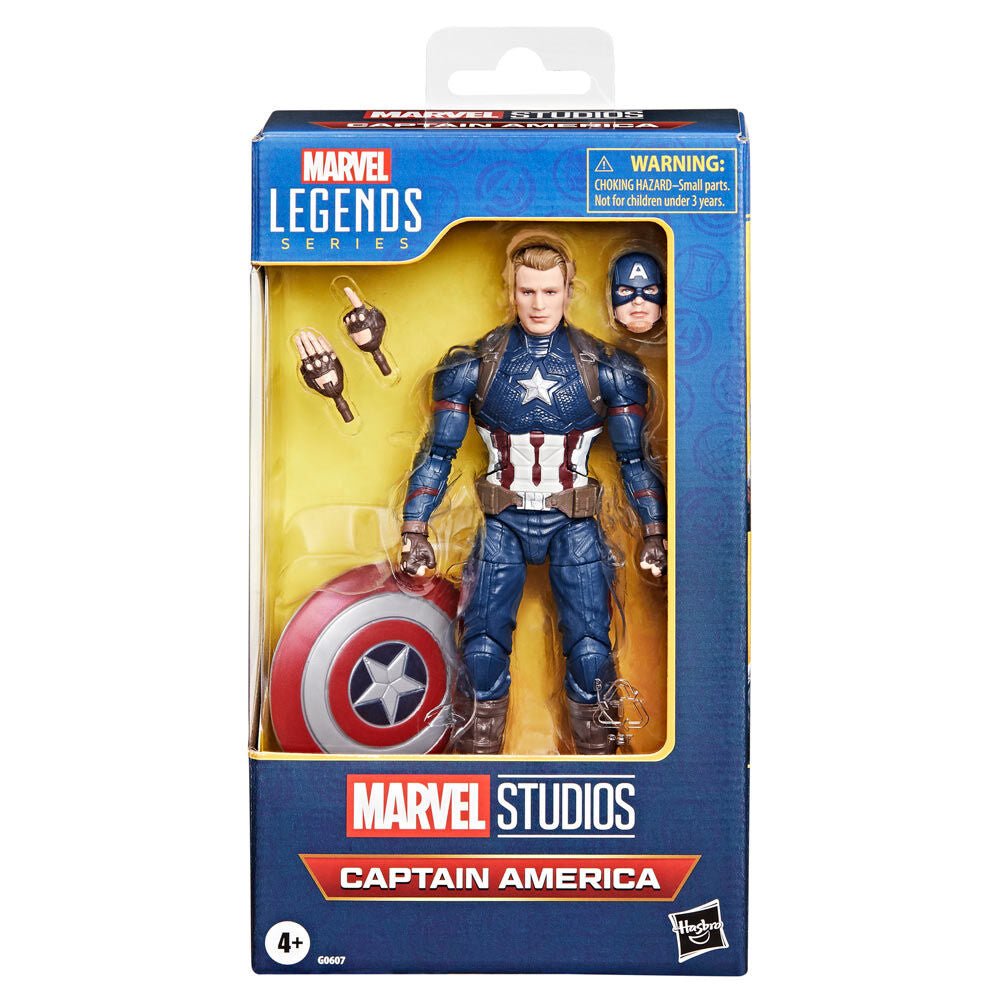 Figura Capitan America Vengadores Avengers: Endgame Marvel Legends Series 15 cm