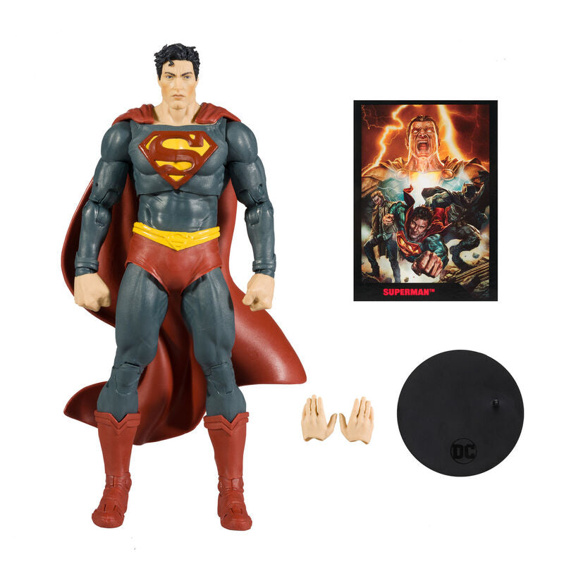 DC Black Adam Page Punchers Figura & Cómic Superman 18 cm