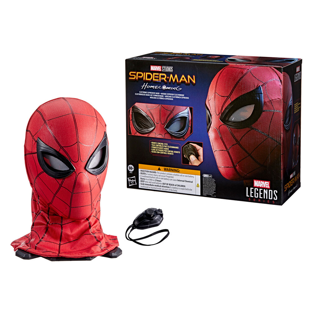 Mascara Electronica Spider-Man: Homecoming Marvel Legends Series