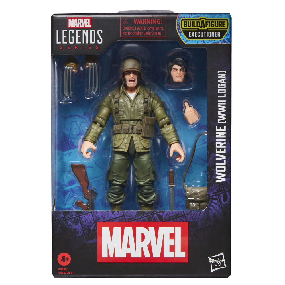 Figura Wolverine WWII Logan Marvel Legends Series 15 cm Frikytopia