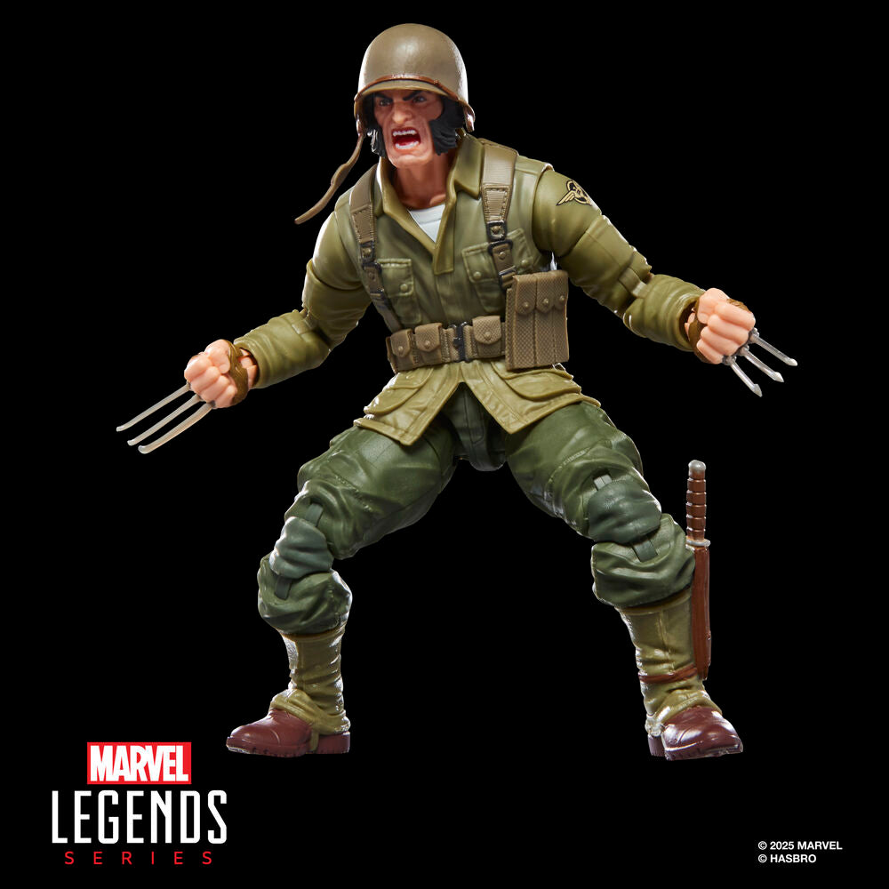Figura Wolverine WWII Logan Marvel Legends Series 15 cm