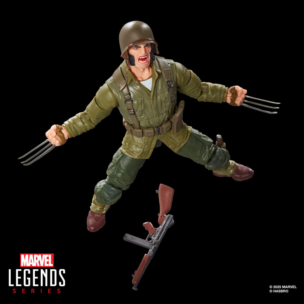 Figura Wolverine WWII Logan Marvel Legends Series 15 cm