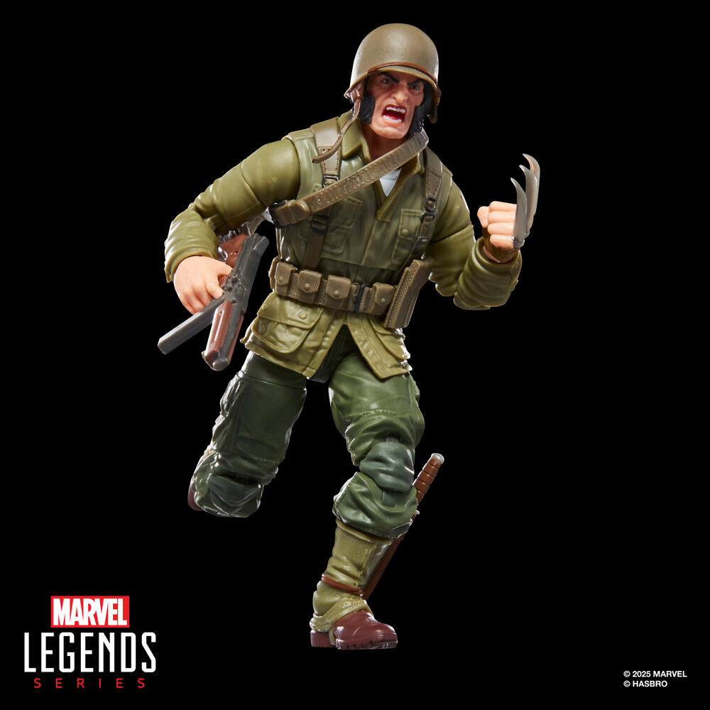 Figura Wolverine WWII Logan Marvel Legends Series 15 cm