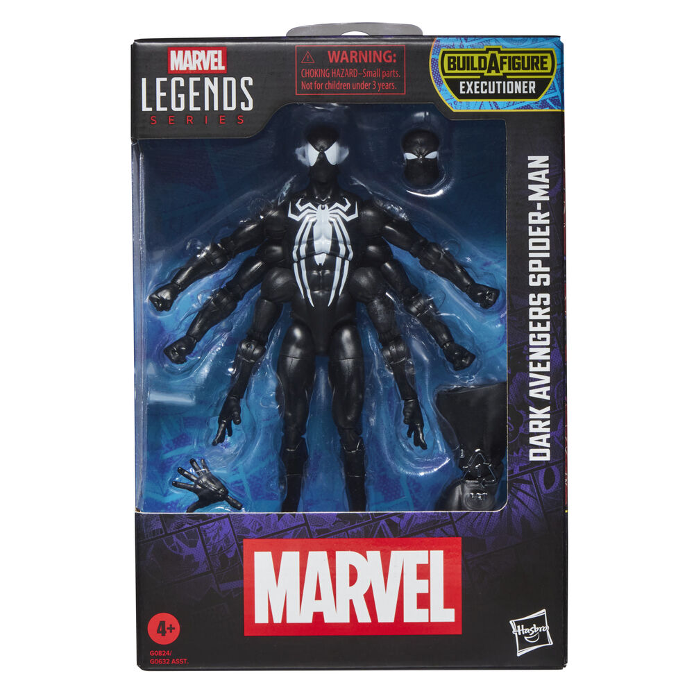 Figura Dark Avengers Spider-Man Marvel Legends Series 15 cm