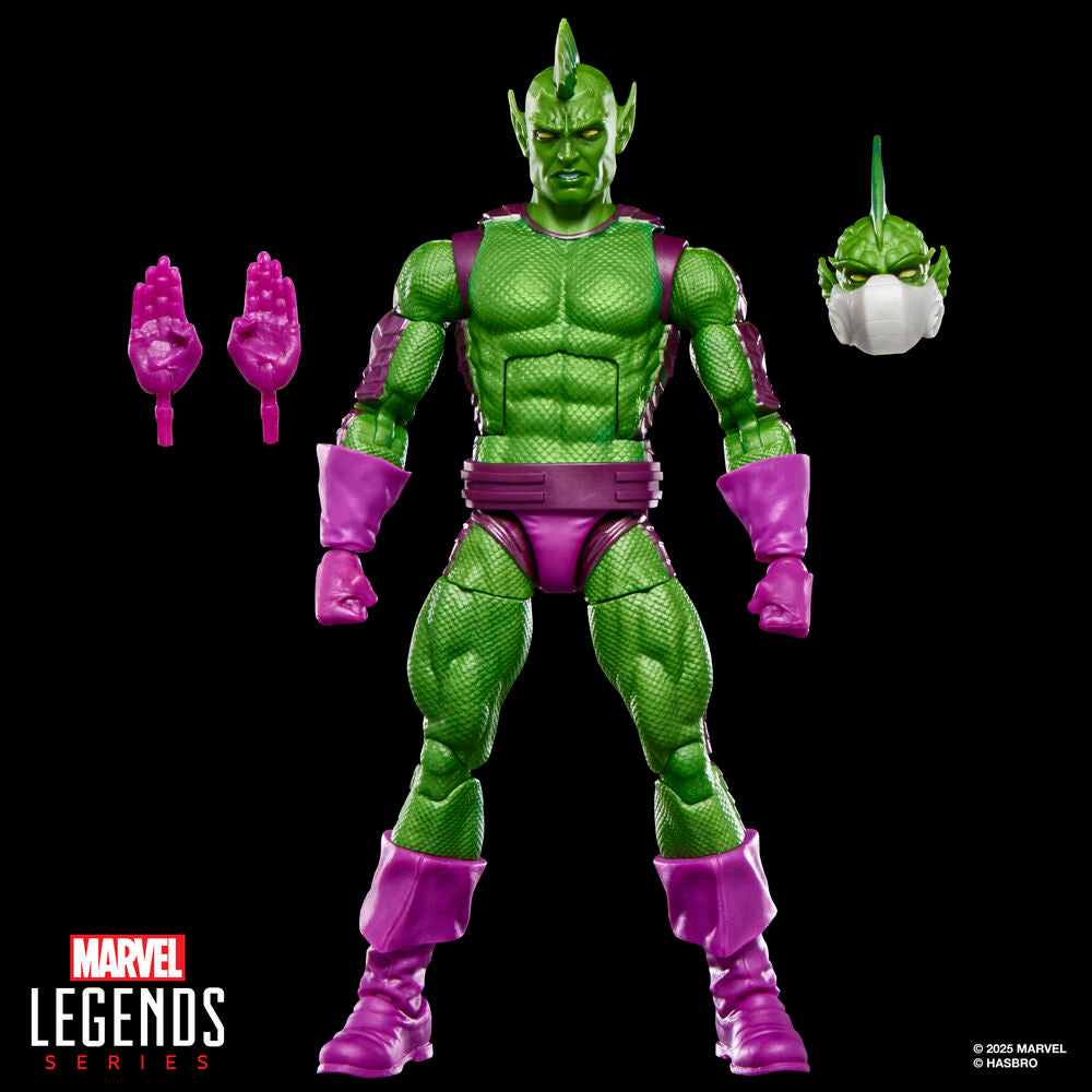 Blister 2 Figuras Black Bolt & Triton Inhumanos Marvel Legends Series 15 cm