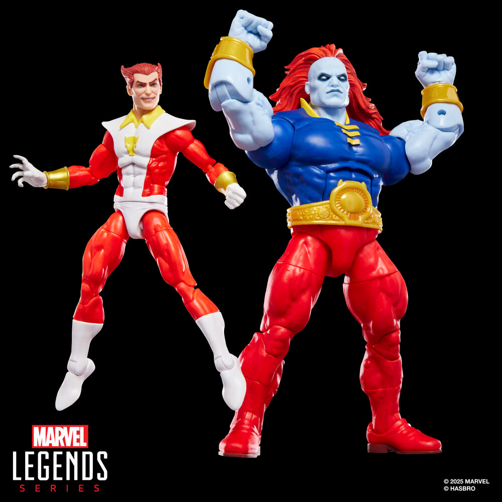 Blister 2 Figuras Starfox & Champion Of The Universe Marvel Legends Series 15 cm