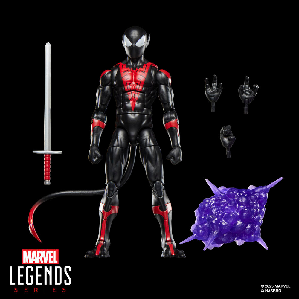 Figura Uncanny Spider-Man Nightcrawler Spider-Man Marvel Legends Series 15 cm