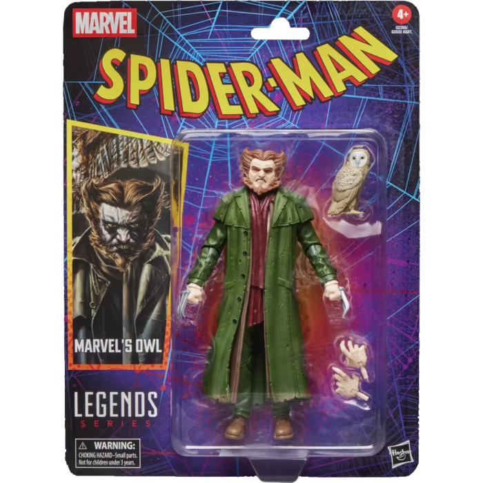 Figura Owl Spider-Man Marvel Legends Series 15 cm