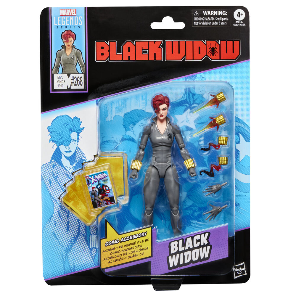 Figura Viuda Negra Black Widow Marvel Legends Series 15 cm Frikytopia