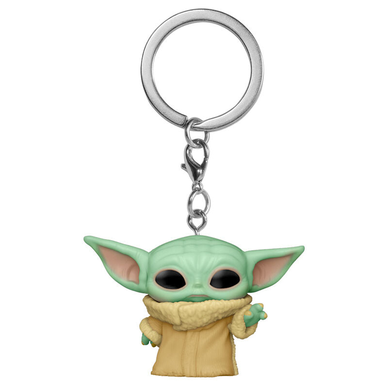 Llavero Pocket POP Star Wars The Mandalorian Yoda The Child Frikytopia
