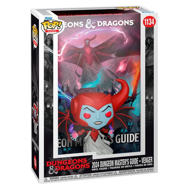 Figura POP Cover Dragones y Mazmorras 2024 Dungeon Master's Guide Venger Frikytopia