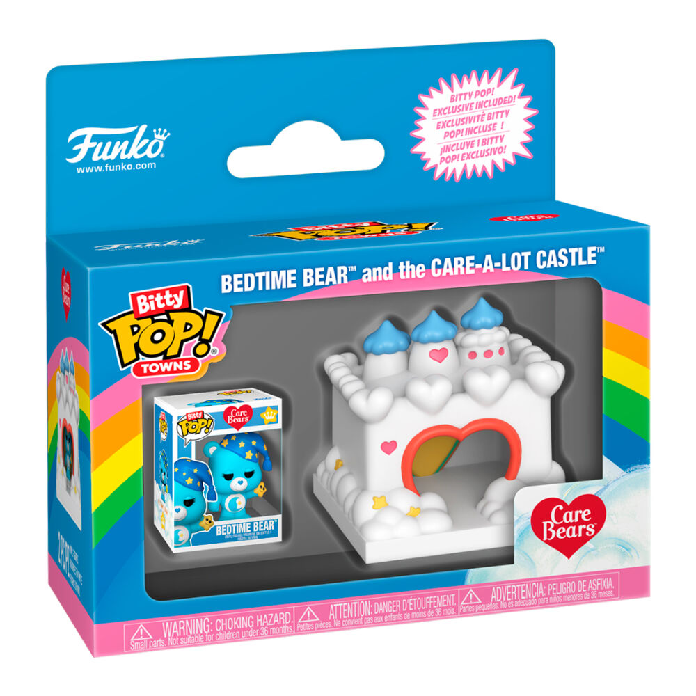 Figura Bitty POP Town Osos Amorosos Bedtime Bear and the Care a Lot Castle Frikytopia