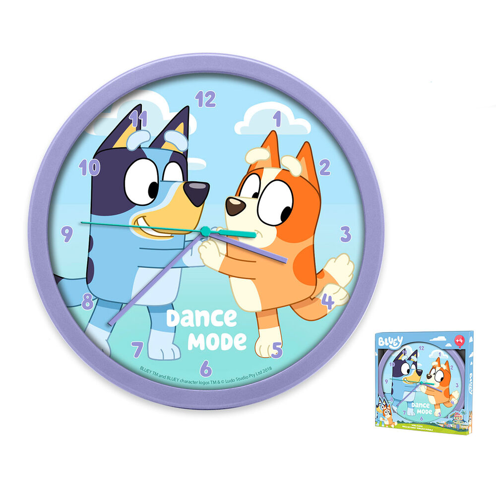 Reloj pared Bluey Frikytopia