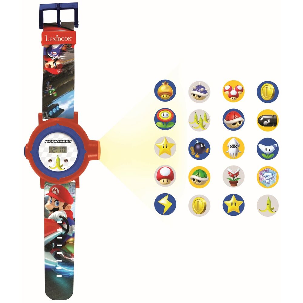 Reloj Proyector Digital Super Mario Bros