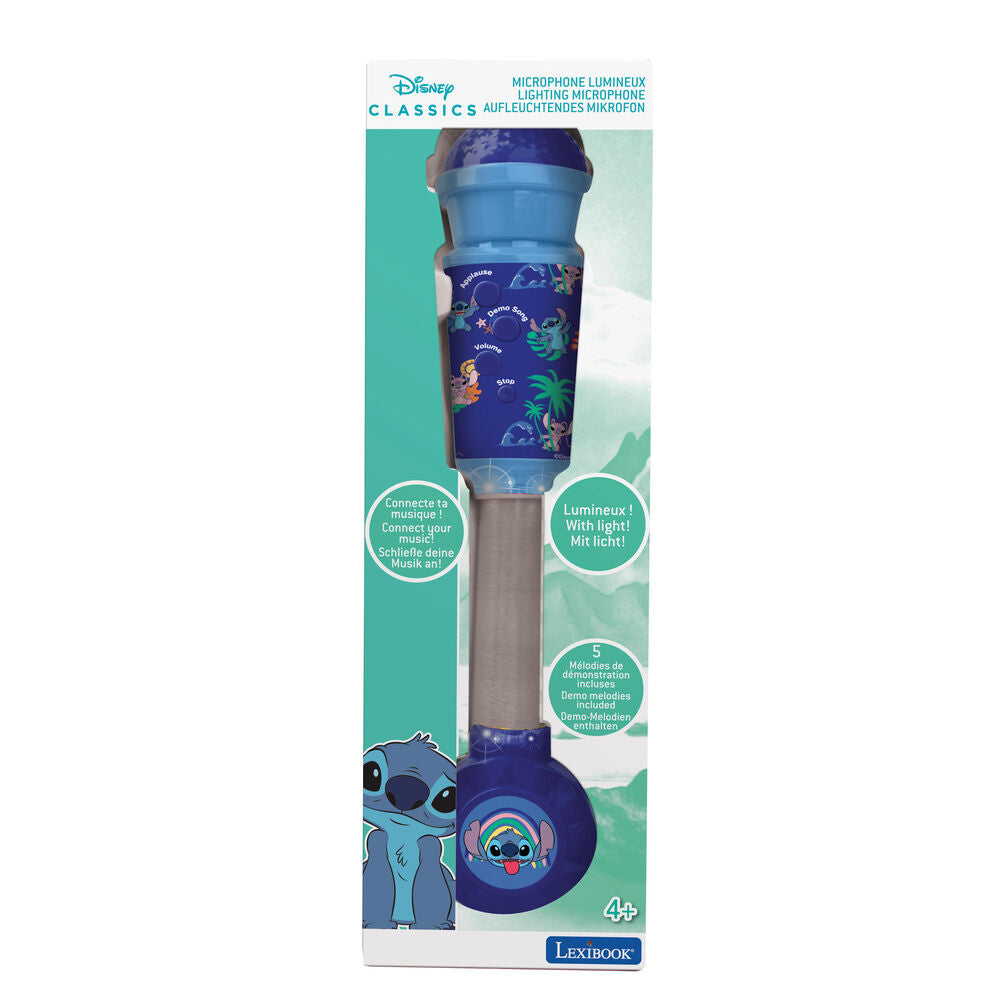 Microfono Luminoso Stitch Disney