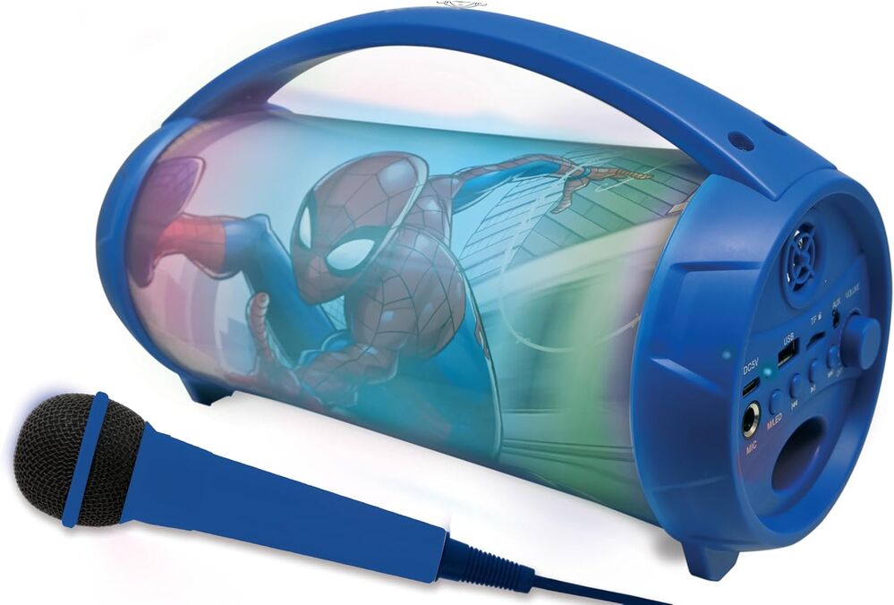 Altavoz con Microfono Bluetooth Spiderman Marvel