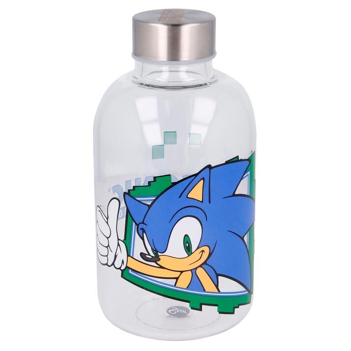Botella cristal Sonic The Hedgehog 620ml Frikytopia