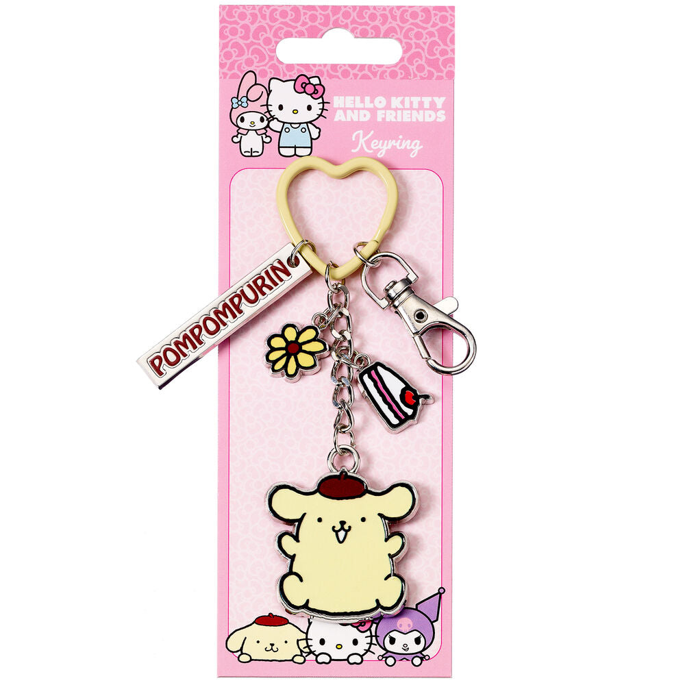 Llavero Pompompurin Hello Kitty Frikytopia