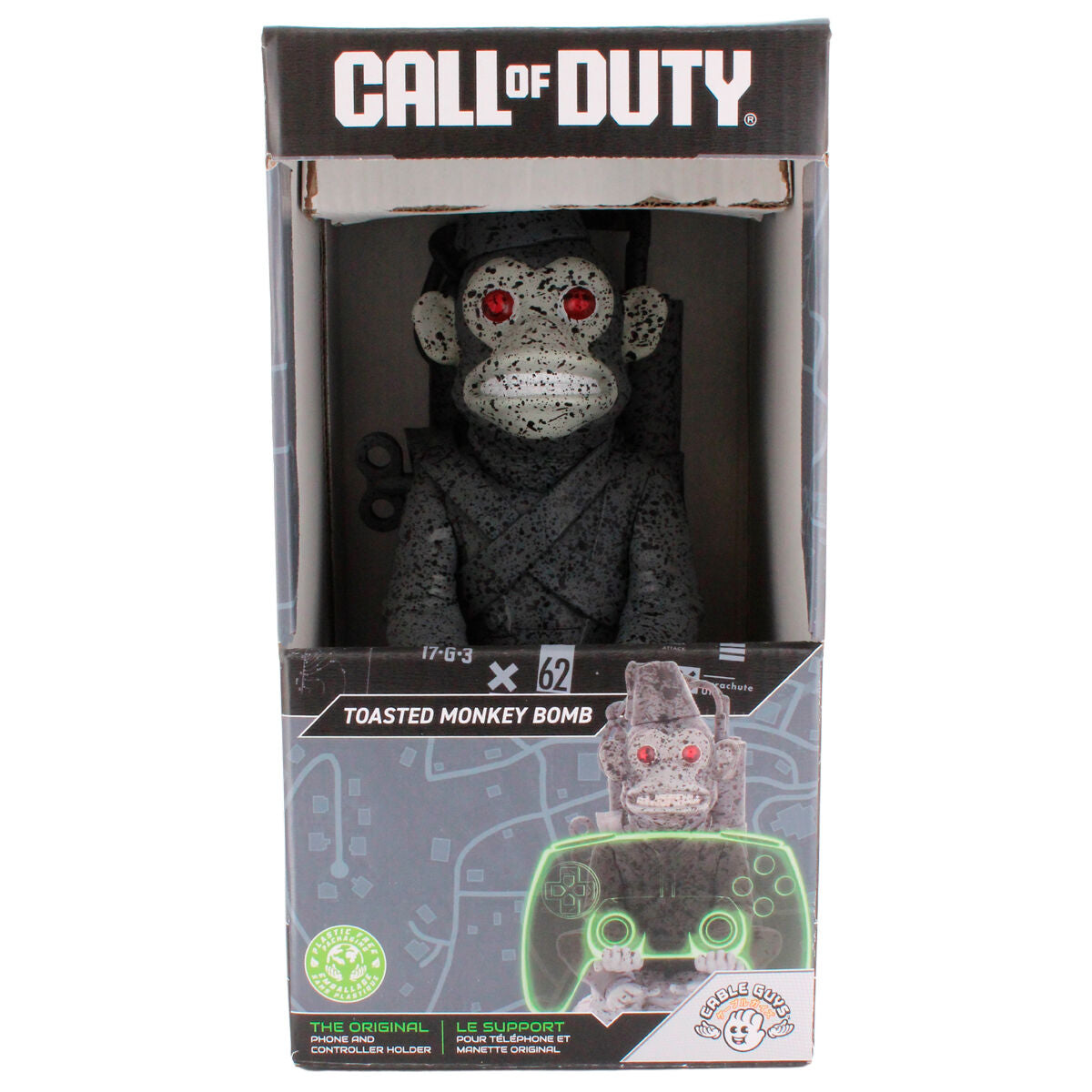 Cable Guy Soporte Sujecion Figura Toasted Monkey Bomb Call Of Duty 21 cm