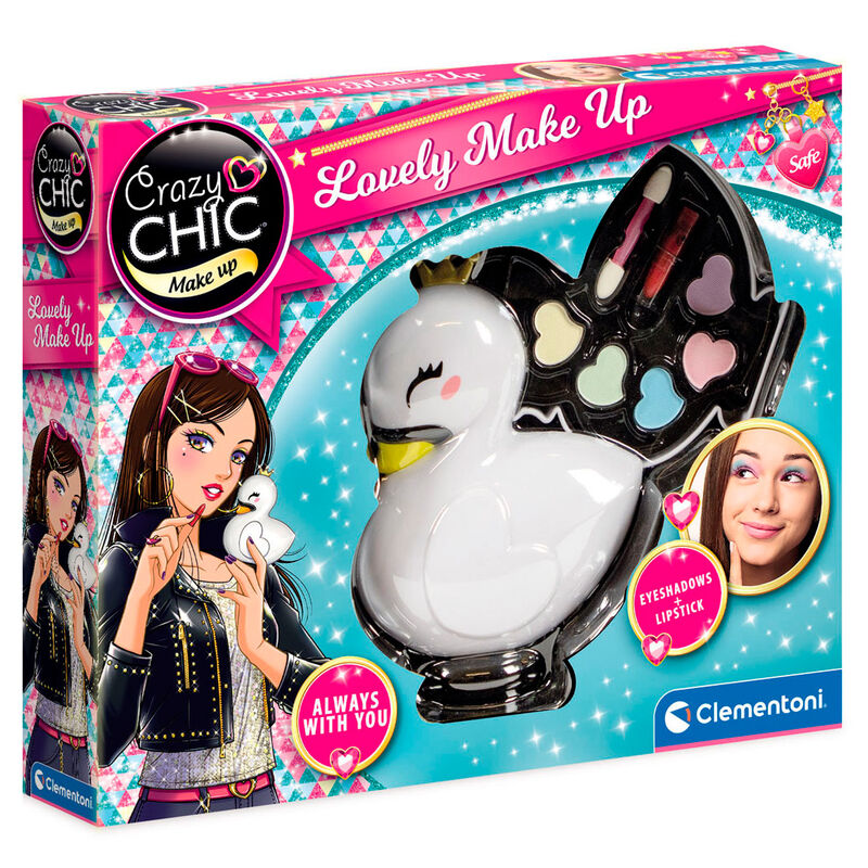Estuche Maquillaje Cisne Lovely Make Up Crazy Chic Frikytopia