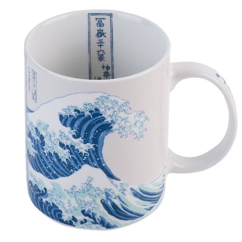 Taza la Gran Ola de Kanagawa Hokusai 350ml
