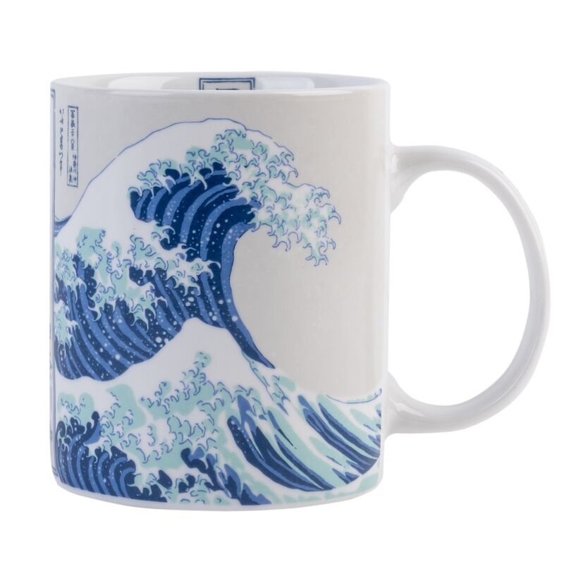 Taza la Gran Ola de Kanagawa Hokusai 350ml