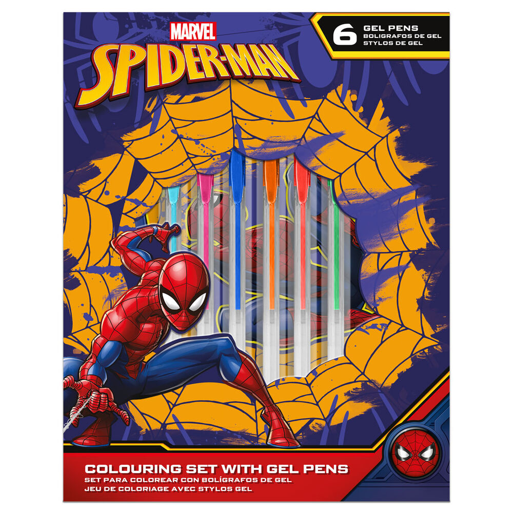 Set papeleria Spiderman Marvel Frikytopia