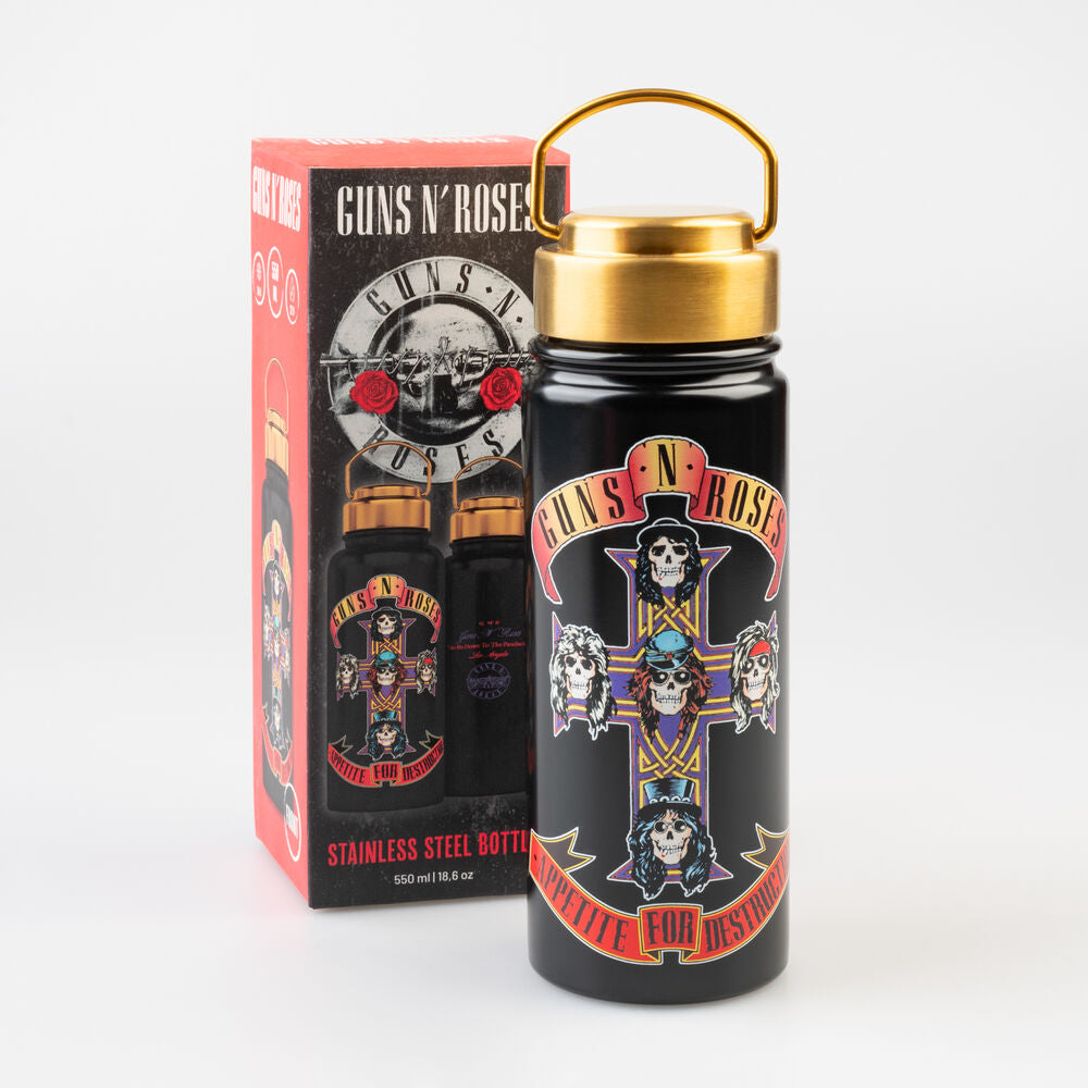 Botella Acero Inoxidable Guns N Roses 500ml