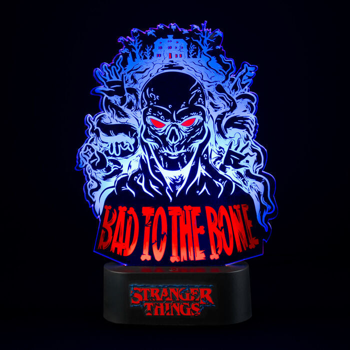 Lampara Led Bad To The Bone Stranger Things