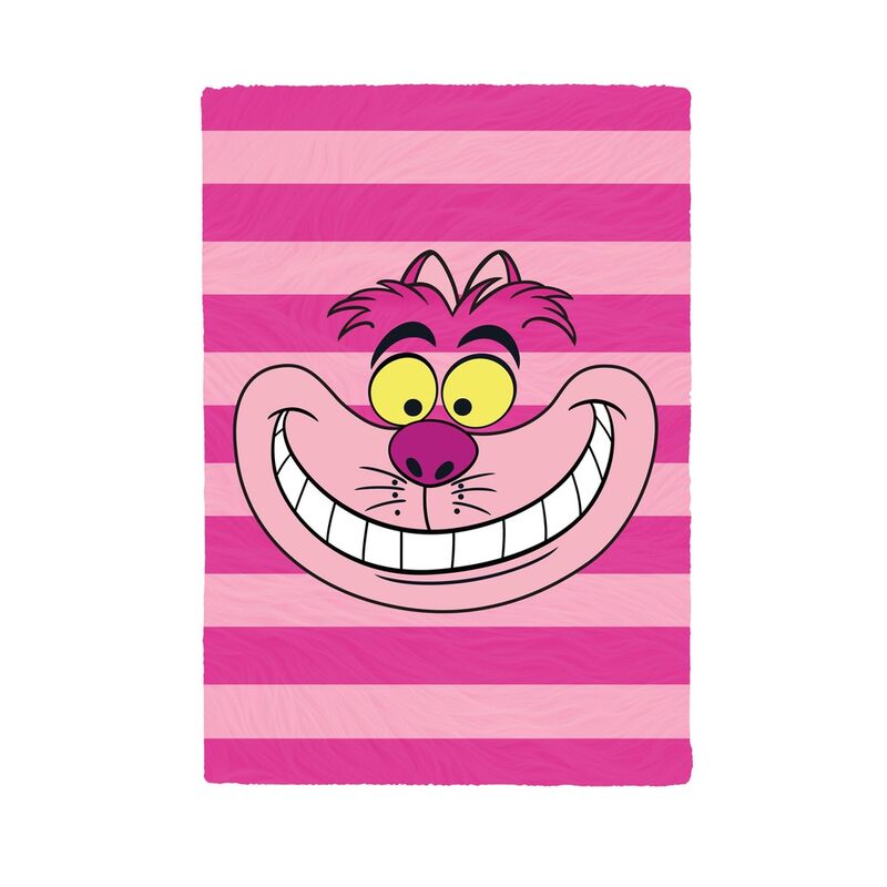 Cuaderno A5 premium felpa Cheshire Alicia en el Pais de las Maravillas Disney Frikytopia