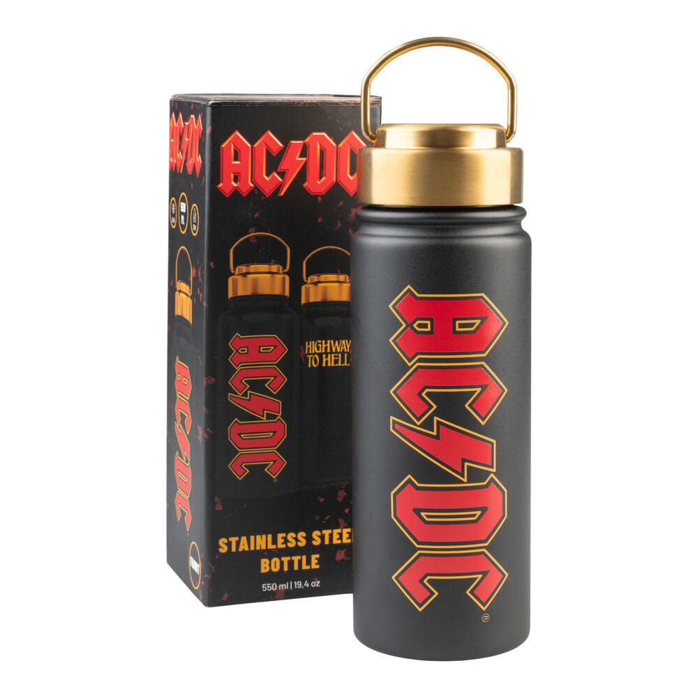 Botella Acero Inoxidable AC/DC 500ml