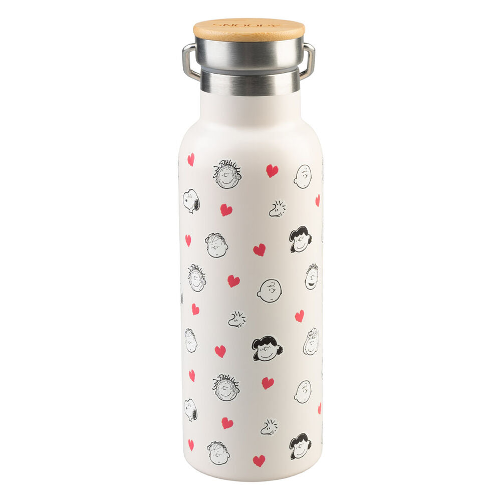 Botella acero inoxidable Snoopy Peanuts 500ml Frikytopia