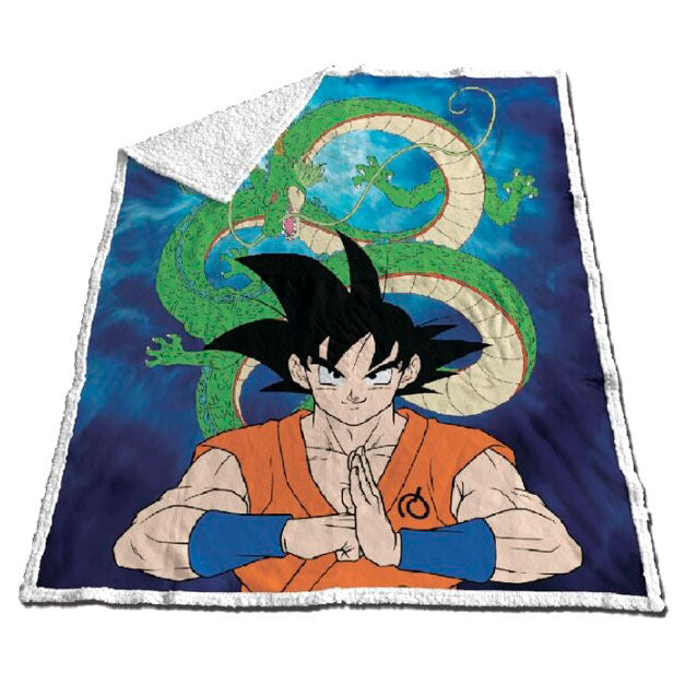 Manta Coralina Sherpa Dragon Ball Z Frikytopia