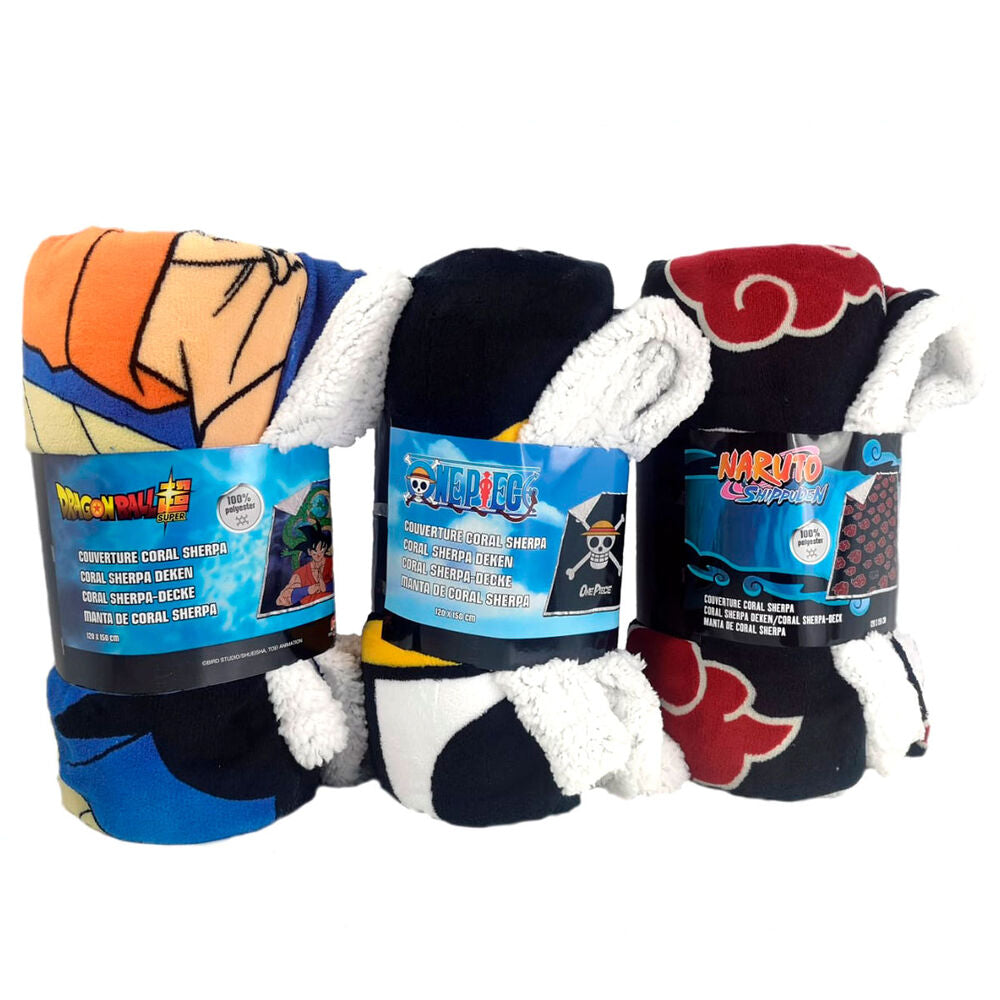 Manta Coralina Sherpa Dragon Ball Z
