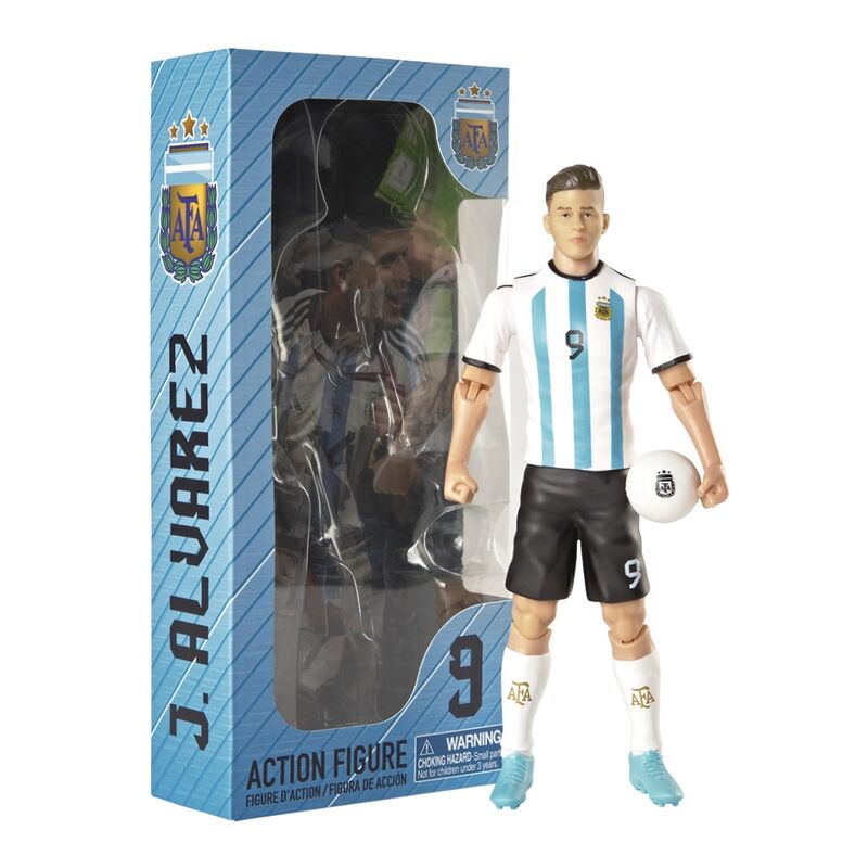 Figura Action Julian Alvarez Argentina 20 cm