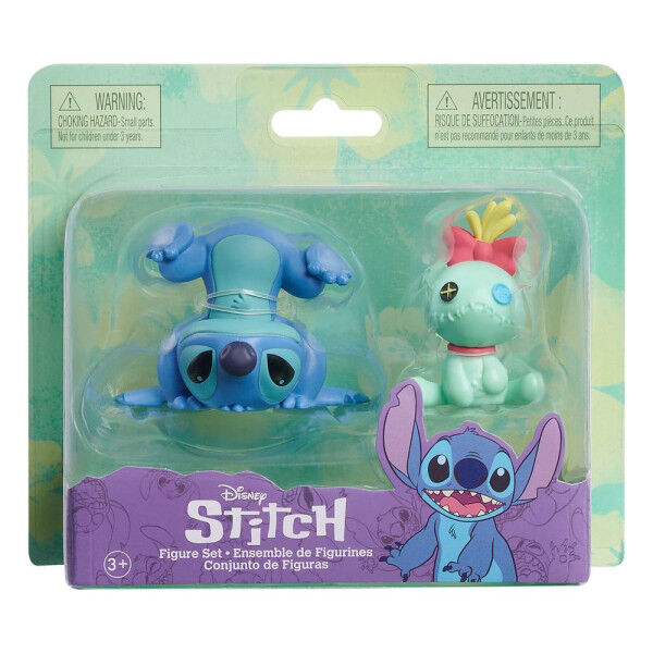Blister 2 Figuras Stitch Disney 7,5 cm Surtido