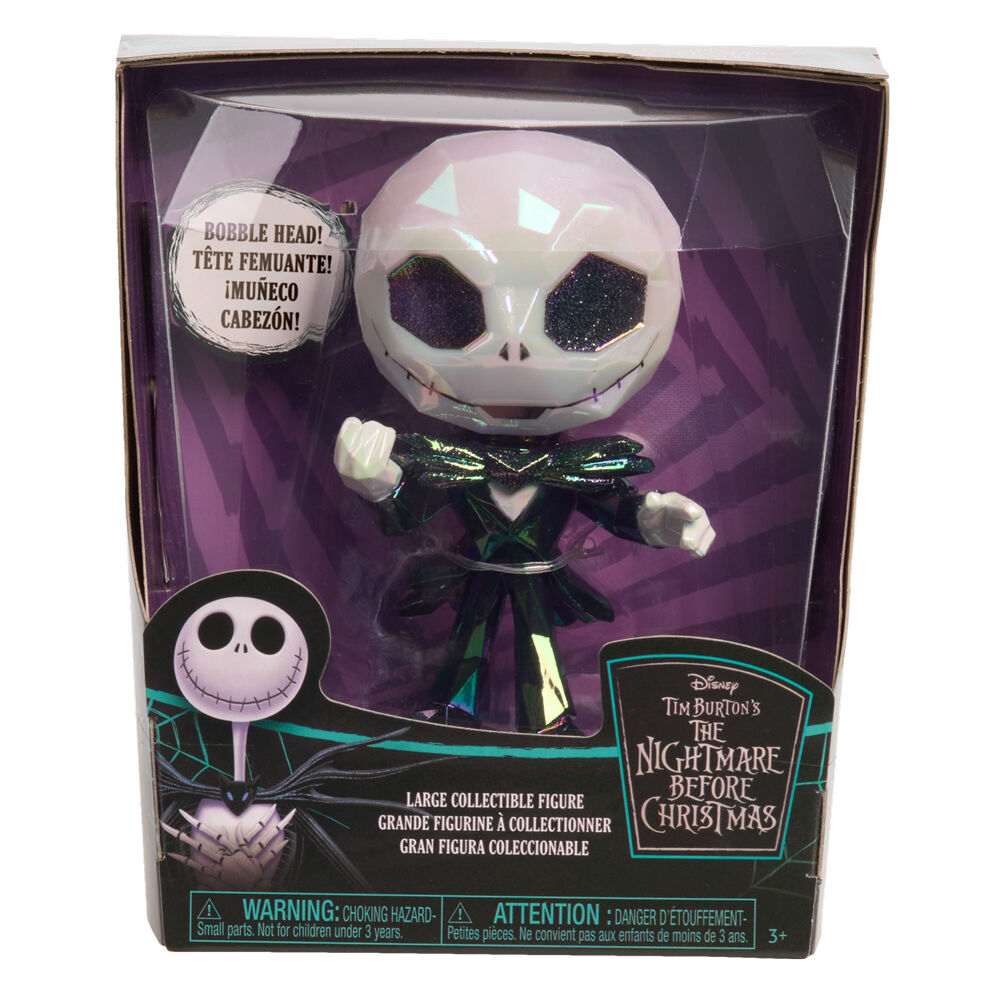 Figura Muñeco Cabezon Jack Skellington Pesadilla Antes de Navidad Disney Frikytopia