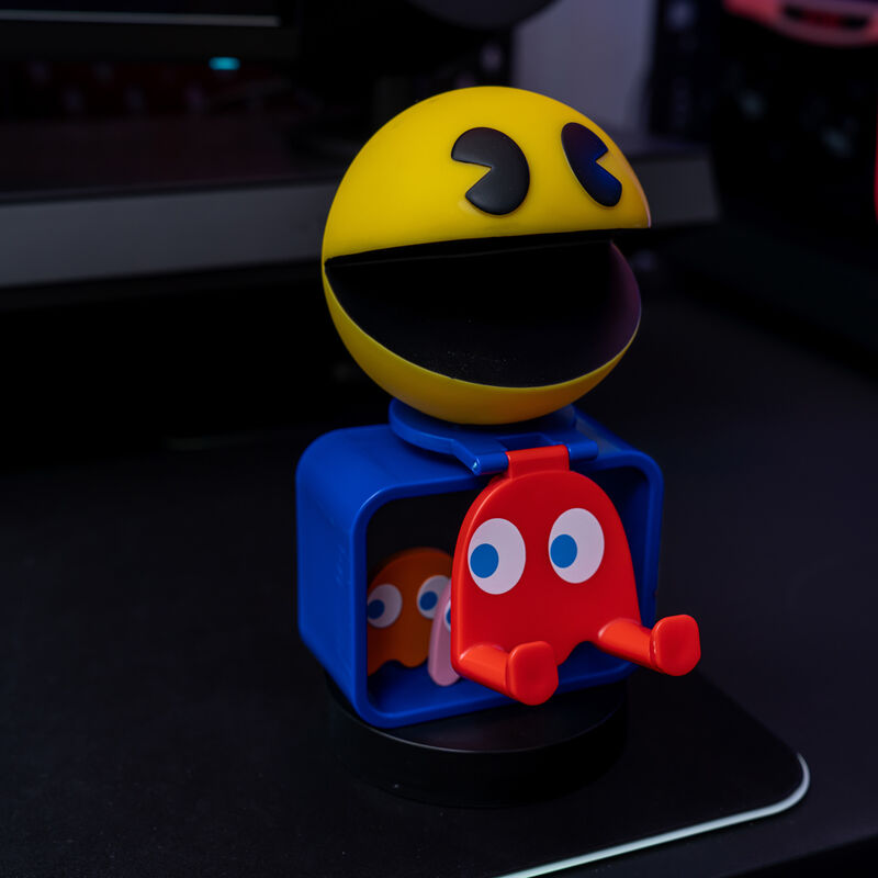 Cable Guy Soporte Sujecion Pac Man 20 cm
