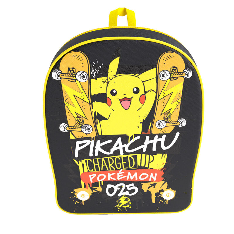 Mochila Pikachu Pokemon 30 cm Frikytopia
