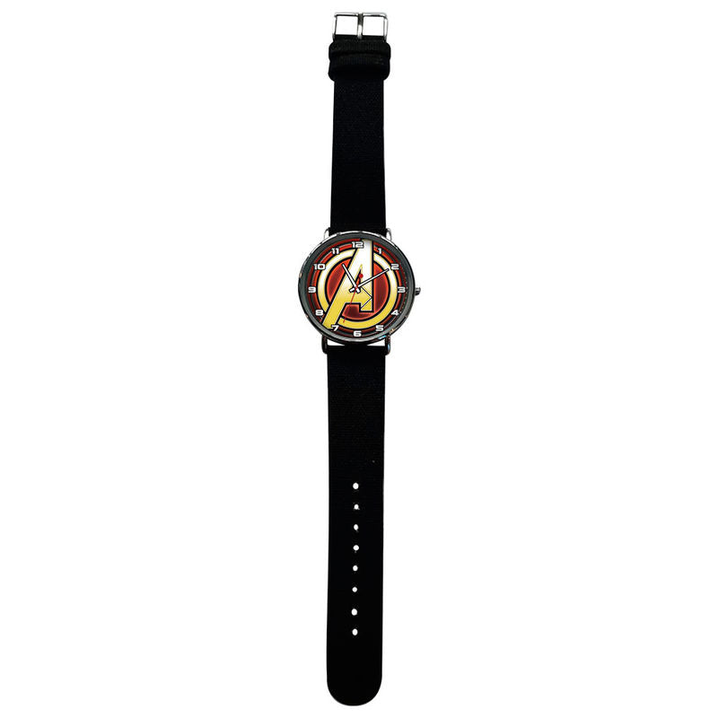Reloj analogico Logo Vengadores Avengers Marvel Frikytopia