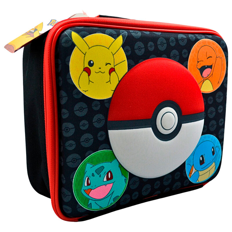 Bolsa Portameriendas 3D EVA Pokemon