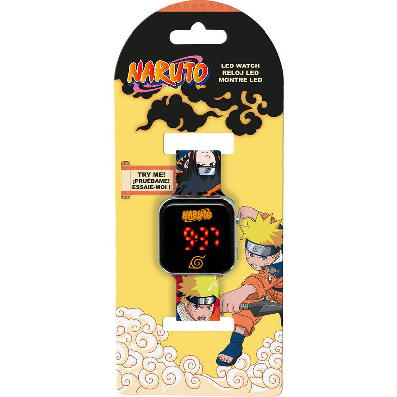Reloj Led Naruto Shippuden