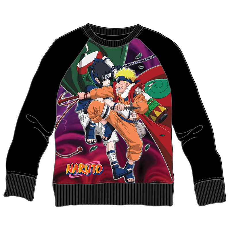 Sudadera Naruto Sasuke Fight Naruto infantil Frikytopia